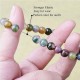 India Agate Beads Luck Yoga Bracelet