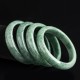Natural Jade Luck Wealth Bangle Natural Jade Luck Wealth Bangle