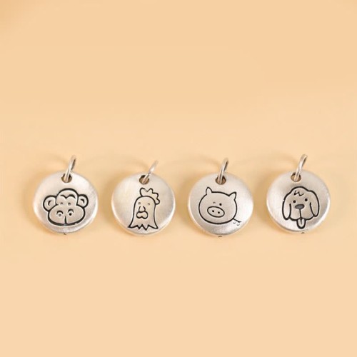 Handmade 999 Silver Year of the Dragon Luck Bracelet