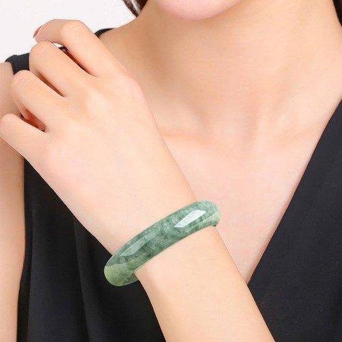 Natural Jade Luck Wealth Bangle Natural Jade Luck Wealth Bangle