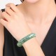 Natural Jade Luck Wealth Bangle Natural Jade Luck Wealth Bangle