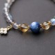 Natural Moonstone Flower Charm Healing Beads Bracelet Natural Moonstone Flower Charm Healing Beads Bracelet