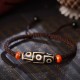 Tibetan Nine-Eye Dzi Prosperity String Bracelet