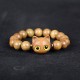 Ebony Wood Green Sandalwood Lovely Cat Bracelet Ebony Wood Green Sandalwood Lovely Cat Bracelet