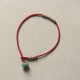 Tibetan Green Aventurine Luck Protection Braided Bracelet