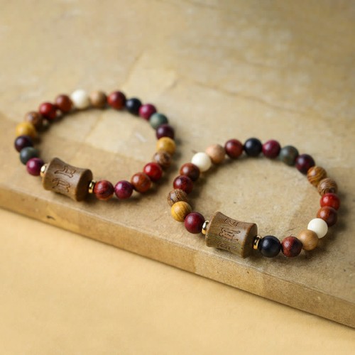 Tibet Sandalwood Om Mani Padme Hum Protection Bracelet Tibet Sandalwood Om Mani Padme Hum Protection Bracelet
