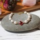 Pearl Four Leaf Clover Wealth Bracelet Pearl Four Leaf Clover Wealth Bracelet