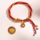 Chinese Zodiac Koi Fish Protection Reincarnation Knot Bracelet