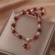 Red Tiger Eye Fox Protection Wrap Bracelet Red Tiger Eye Fox Protection Wrap Bracelet