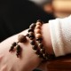 Tibetan Sandalwood Protection Charm Mala Bracelet Tibetan Sandalwood Protection Charm Mala Bracelet
