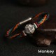Sterling Silver Dragon Zodiac Protection Bracelet