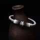 Buddha Ebony Handcrafted Rope Bracelet