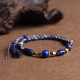 Handmade Lazurite Bead Positive Rope Bracelet Handmade Lazurite Bead Positive Rope Bracelet
