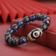 Tibetan Nine-Eye Dzi Bead Wealth Bracelet Tibetan Nine-Eye Dzi Bead Wealth Bracelet