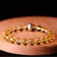 Sterling Silver Zodiac Citrine Protection Bracelet