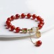 Red Agate Hetian Jade Confidence Charm Bracelet Red Agate Hetian Jade Confidence Charm Bracelet