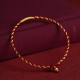 14K Gold Red Rope King Kong Knot Bracelet 14K Gold Red Rope King Kong Knot Bracelet