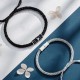 Bamboo Pattern Healing Couple Rope Bracelet
