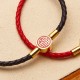 Fu Character Blessing Leather Buckle Bracelet Fu Character Blessing Leather Buckle Bracelet