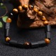 Black Tourmaline Tiger Eye Positive Bracelet