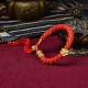 Tibetan Five God of Wealth Amulet Bracelet Tibetan Five God of Wealth Amulet Bracelet