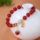 Natural Red Agate Jade Confidence Blessing Bracelet