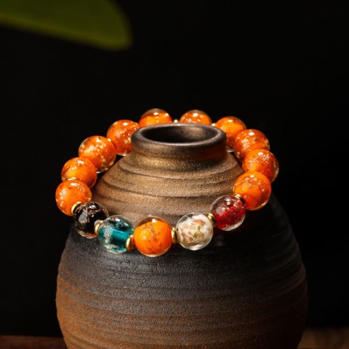 Luminous Liuli Glass Luck Fluorescent Bracelet Luminous Liuli Glass Luck Fluorescent Bracelet
