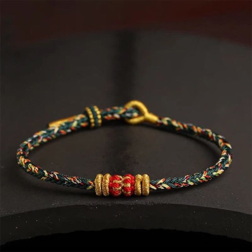 Handmade Colorful King Kong Knot Luck Bracelet