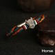 Sterling Silver Dragon Zodiac Protection Bracelet