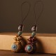 Red Sandalwood Green Sandalwood Money Bag Bracelet Red Sandalwood Green Sandalwood Money Bag Bracelet