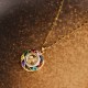 Colorful Zircon Copper Wealth Luck Bracelet Colorful Zircon Copper Wealth Luck Bracelet