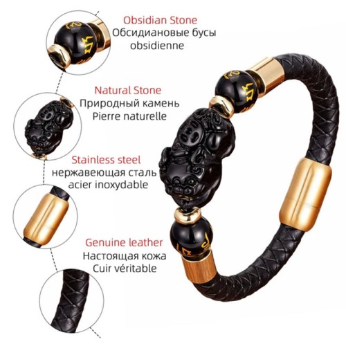 Feng Shui Tiger Eye PiXiu Bracelet