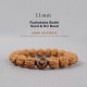 Tibet Rudraksha Bodhi Seed Dzi Amber Wealth Bracelet Tibet Rudraksha Bodhi Seed Dzi Amber Wealth Bracelet