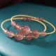 Strawberry Quartz Love Healing Bangle