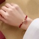 Strawberry Quartz Endless Knot Love Healing Bracelet