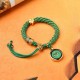 Tibetan Five God of Wealth Amulet Bracelet Tibetan Five God of Wealth Amulet Bracelet