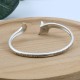 Engraved Fox Luck Copper Cuff Bracelet