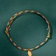 Fu Character Peace and Joy Luck Handmade Multicolored Bracelet