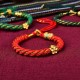 Tibetan Five God of Wealth Amulet Bracelet Tibetan Five God of Wealth Amulet Bracelet