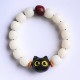 Bodhi Seed Sandalwood Lucky Cat Wisdom Bracelet