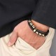 Layered Leather Weave Fortune Bracelet Layered Leather Weave Fortune Bracelet
