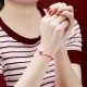 925 Sterling Silver Color-changing Four Leaf Clover Bracelet 925 Sterling Silver Color-changing Four Leaf Clover Bracelet