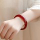 Natural Red Agate Confidence Bangle Natural Red Agate Confidence Bangle