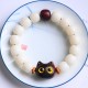 Bodhi Seed Sandalwood Lucky Cat Wisdom Bracelet