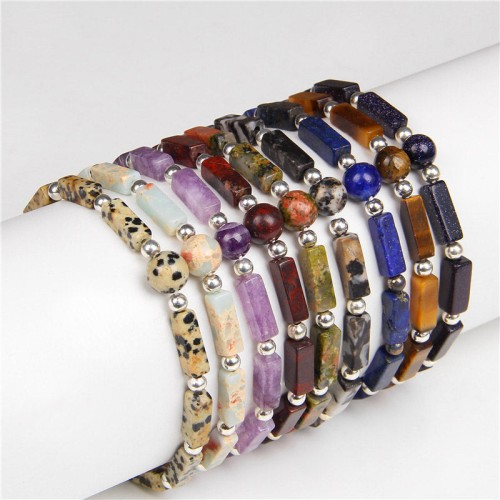 Amethyst Tiger Eye Balance Bracelet Amethyst Tiger Eye Balance Bracelet