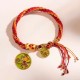 Chinese Zodiac Koi Fish Protection Reincarnation Knot Bracelet
