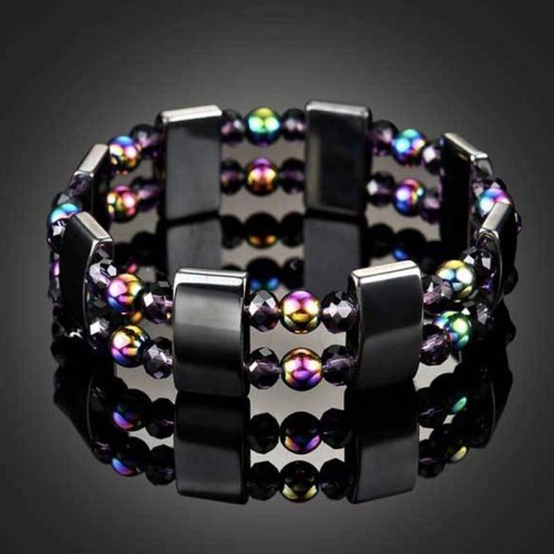 Rainbow Hematite Wellness Bracelet Rainbow Hematite Wellness Bracelet