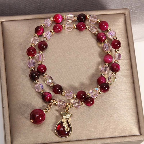 Tiger Eye PiXiu Money Bag Protection Bracelet Tiger Eye PiXiu Money Bag Protection Bracelet