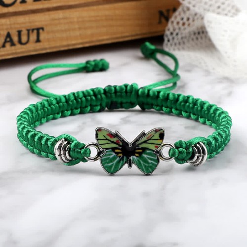 Butterfly Freedom Love Charm Bracelet