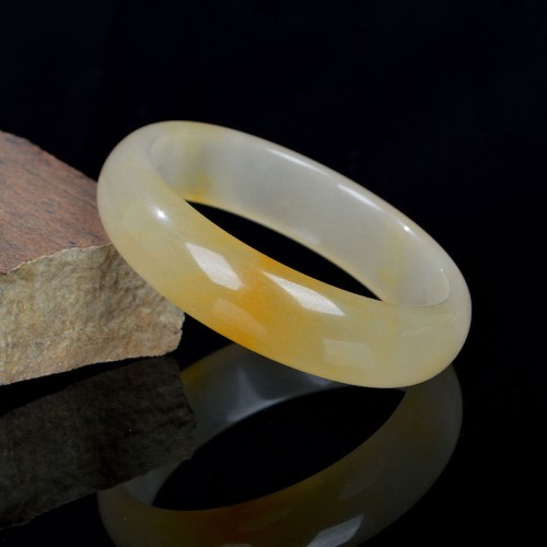 Golden Silk Jade Wealth Bracelet Bangle Golden Silk Jade Wealth Bracelet Bangle